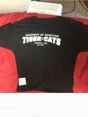 CFL Hamilton Tiger cats tshirt